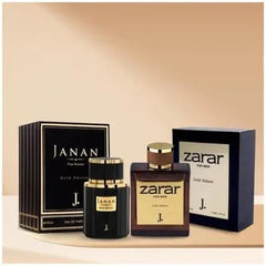 Janan & Zarar Gold Unisex Perfume Set 2 Ml Long Lasting Floral