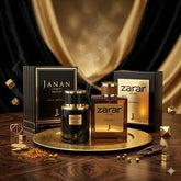 Janan & Zarar Gold Unisex Perfume Set 2 Ml Long Lasting Floral