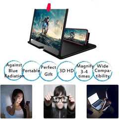 Black Video Amplifying Screen for Phones