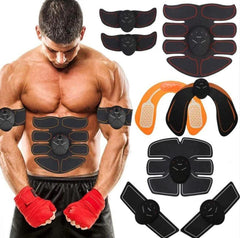 Black Electric Abs Massager with Remote Control