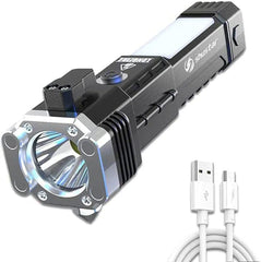 Premium Quality LED Torch Light Black ABS Durable