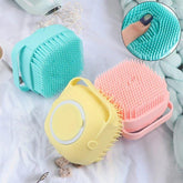 Silicone Bath Brush for Sensitive Skin Blue
