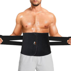 Waist Trimmer Adjustable Black Non-Slip Grip