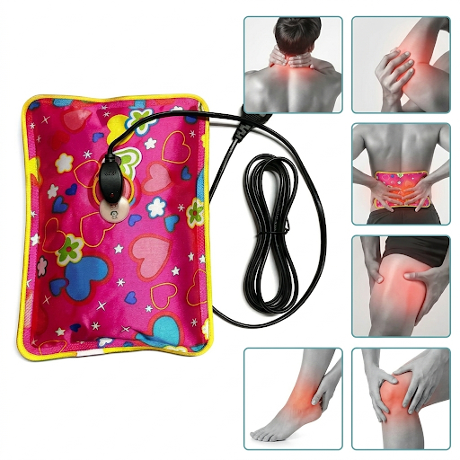 New  Electric Hot Water Bottle Heat Pad Electric Massager (Heat Bag) For Pain Relief