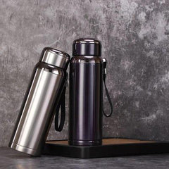 Stainless Steel Water Bottle 316 Gold Blue Vacuum Insulated