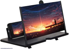 Black Video Amplifying Screen for Phones