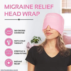 Premium Quality Head Wrap 360 Degree Cotton Pain Relief