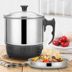 Portable Electric Kettle Stainless Steel Black