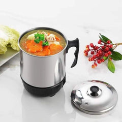 Portable Electric Kettle Stainless Steel Black