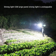 Premium Quality LED Torch Light Black ABS Durable