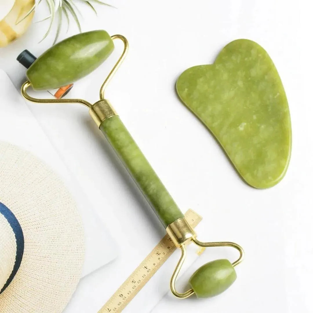 Natural Jade Gua Sha for Skin Care 30 Types